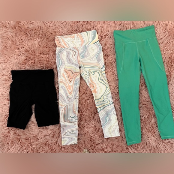 High-Waisted Leggings for Girls ( 5 leggings +3 shorts) - Picture 2 of 5